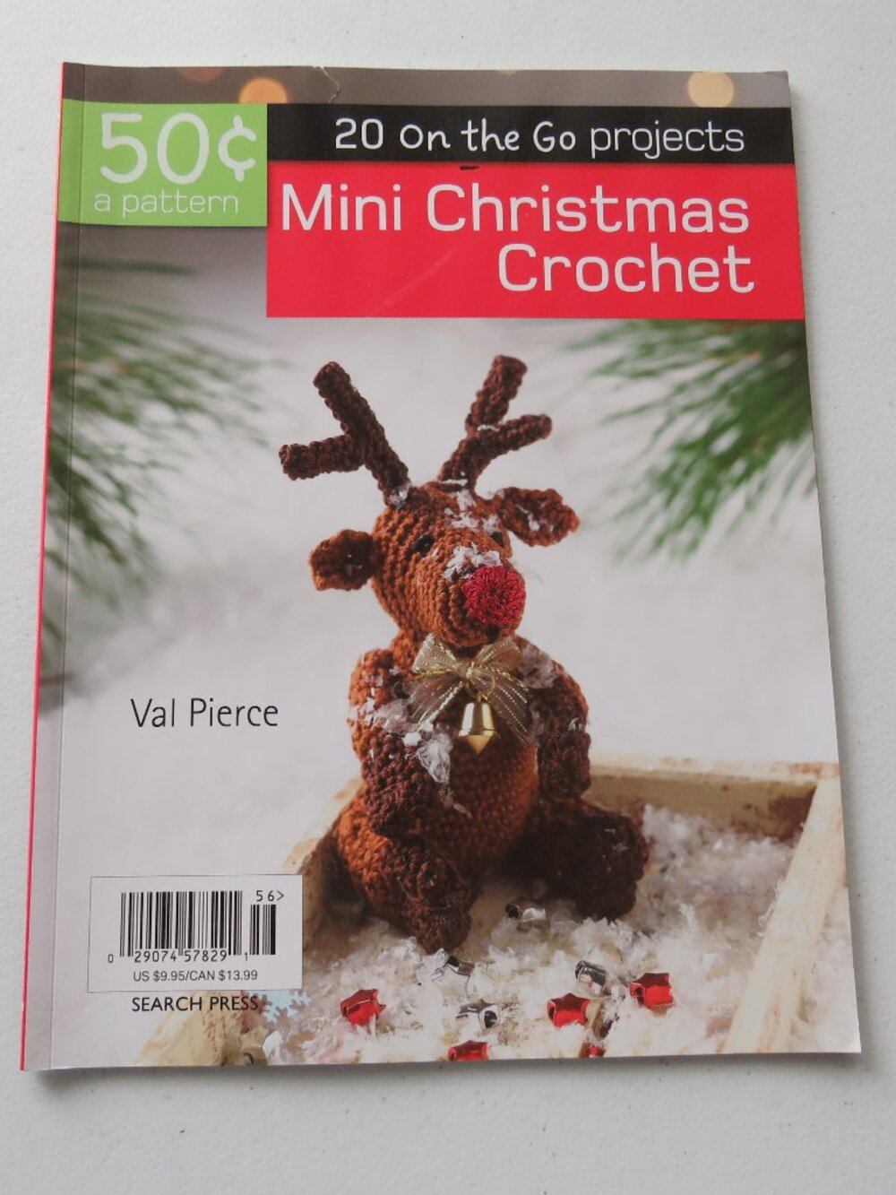 Mini Christmas Crochet Magazine 20 on the Go Projects Val Pierce